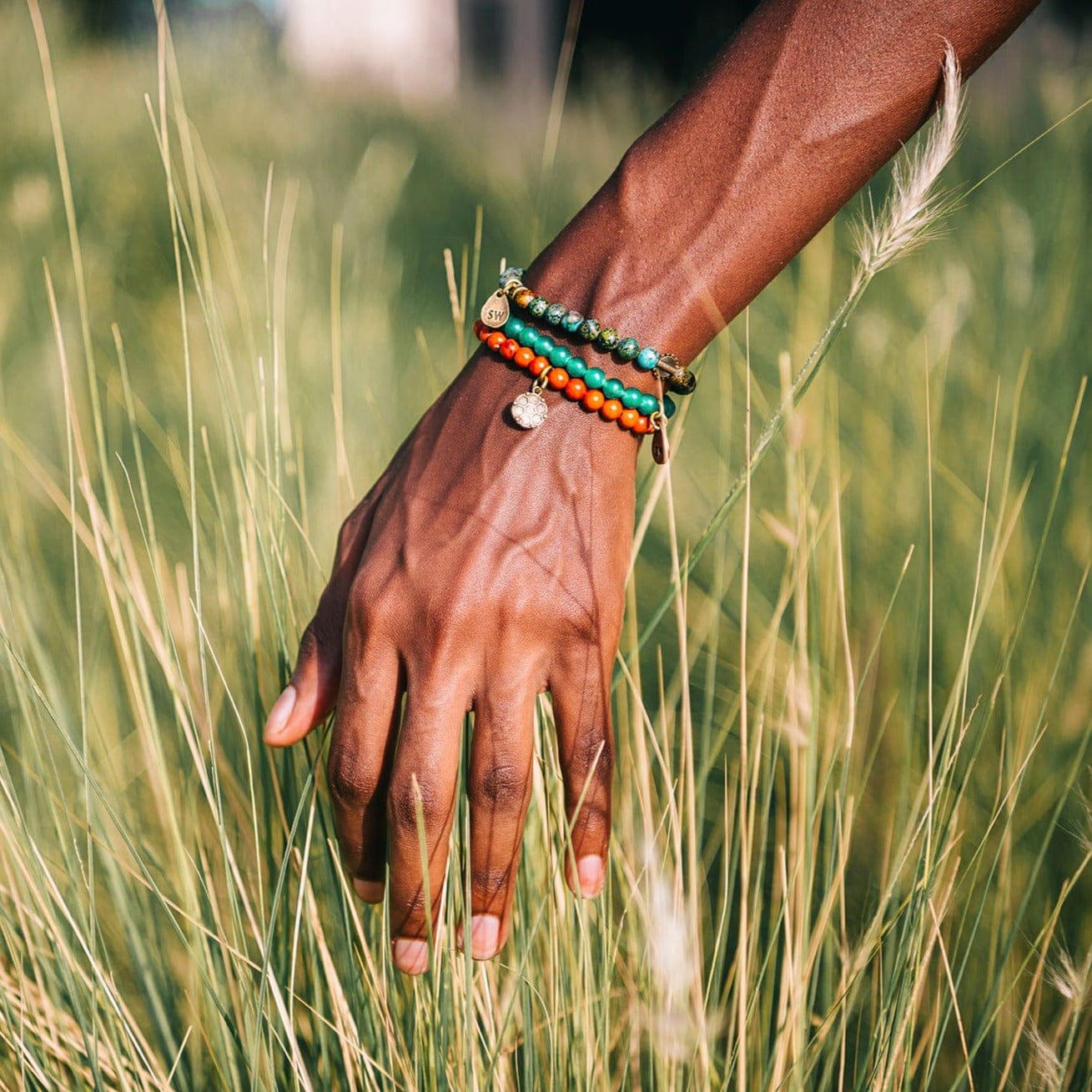 African Turquoise Bracelet