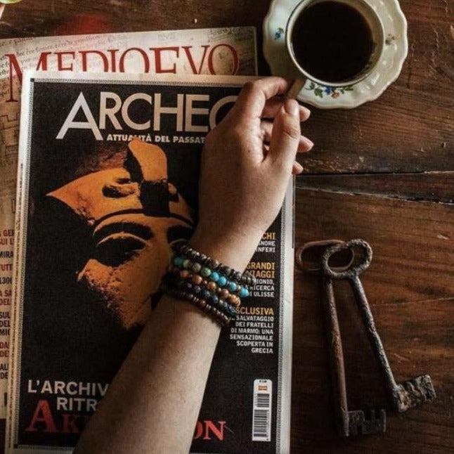 African Big 5 Bracelet Stack