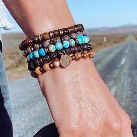 Big 5 Stack - African Bracelets - Wild In Africa