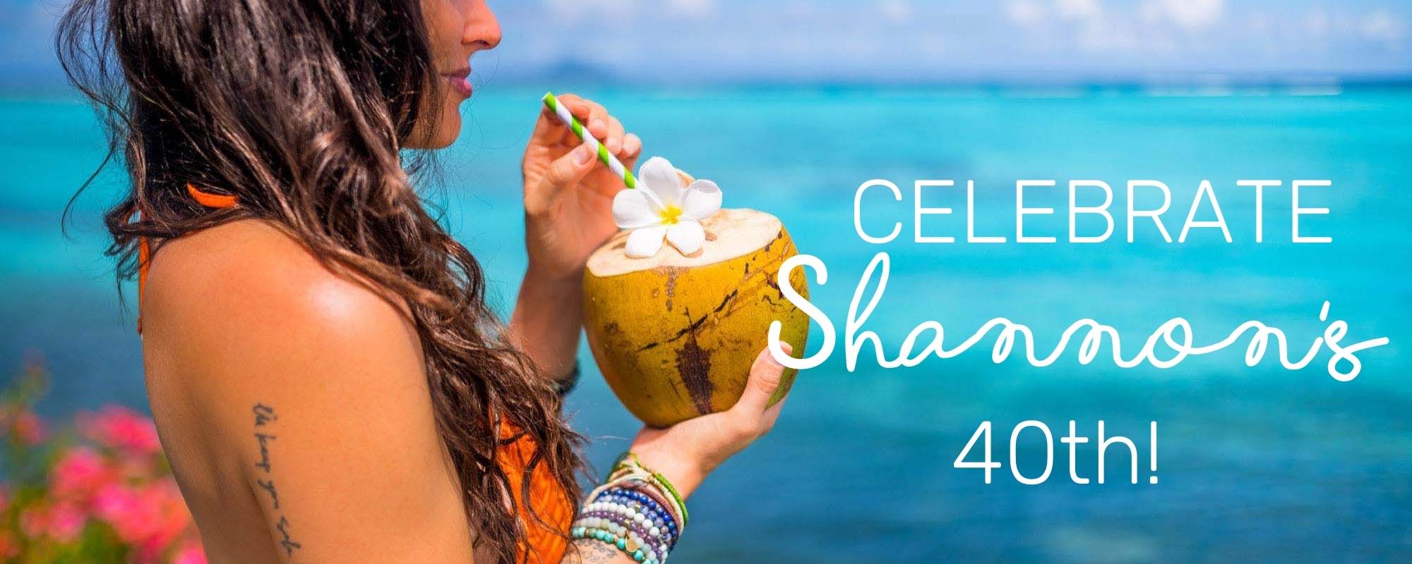 [ENDED] CELEBRATE SHANNON'S 40th WITH 40% OFF!