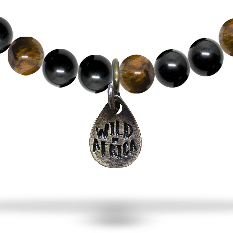 Obsidian en Tiger Eye Armband 