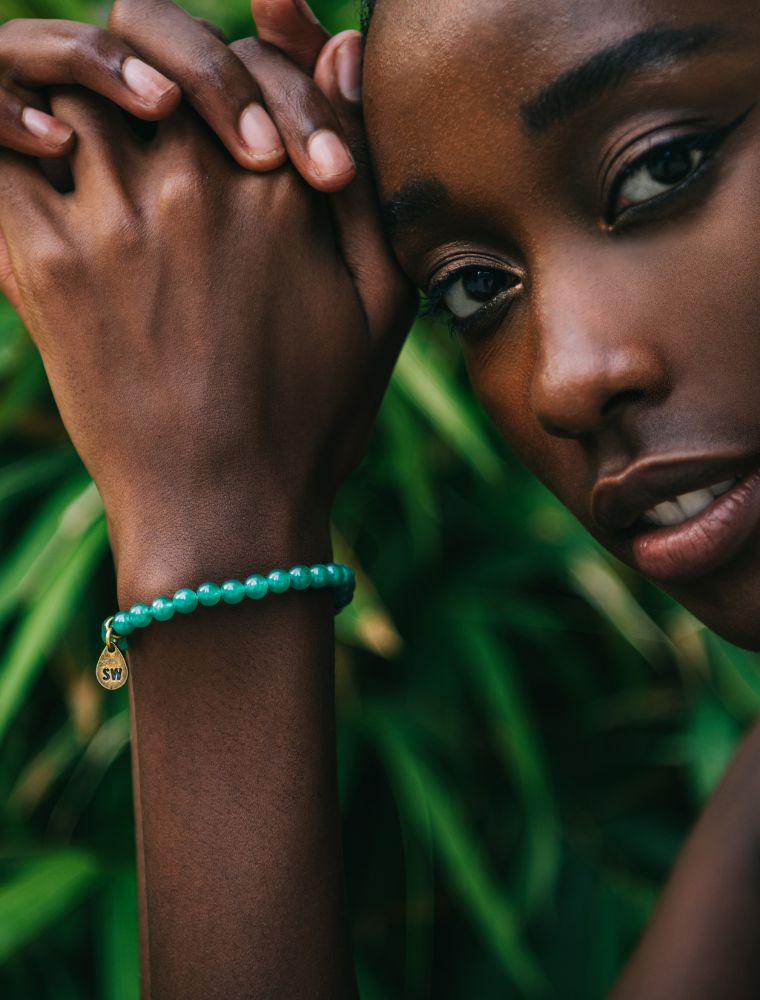 Black Girl Wearing Wild In Africa Bracelet